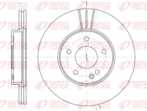 Disque de frein REMSA 6313.10