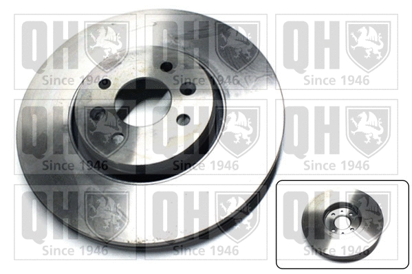 Disque de frein QUINTON HAZELL BDC5907