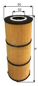 Filtre à huile CLEAN FILTERS ML4587
