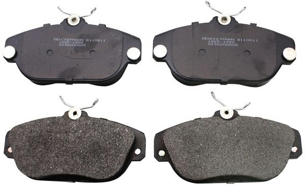 Kit de plaquettes de frein, frein à disque DENCKERMANN B110811
