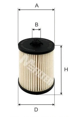 Filtre à carburant MFILTER DE 3153
