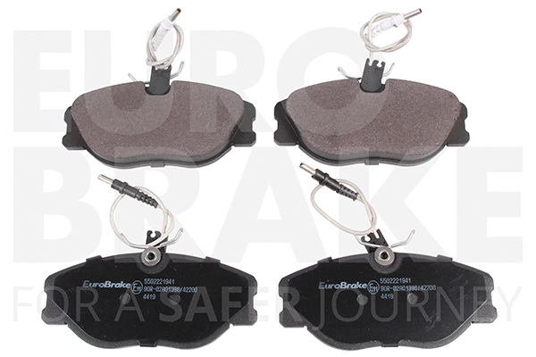 Kit de plaquettes de frein, frein à disque EUROBRAKE 5502221941