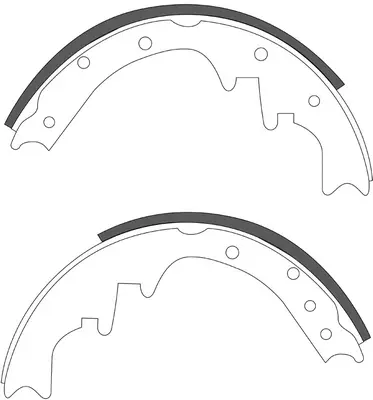 Jeu de mâchoires de frein SB BS52564