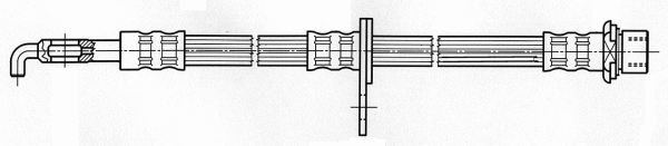 Flexible de frein CEF 512192