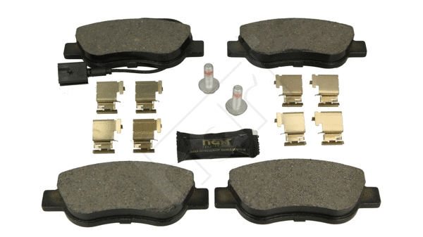 Kit de plaquettes de frein, frein à disque HART 248 989