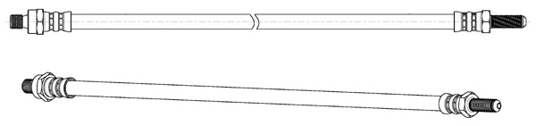 Flexible de frein CEF 510092