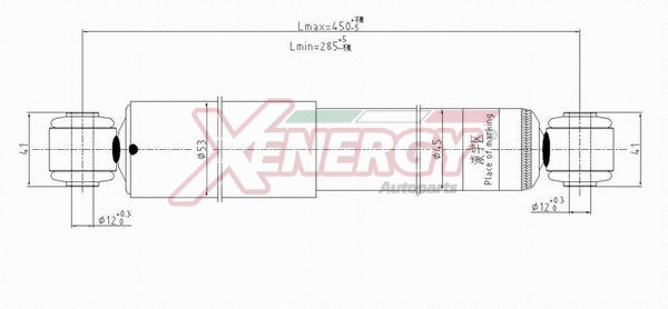 Amortisseur AP XENERGY X080344
