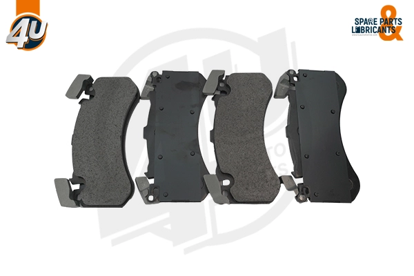 Kit de plaquettes de frein, frein à disque 4U Autoparts 37342VV