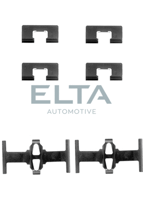 Kit d'accessoires, plaquette de frein à disque ELTA AUTOMOTIVE EA8575