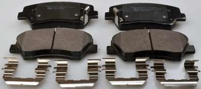 Kit de plaquettes de frein, frein à disque DENCKERMANN B111278