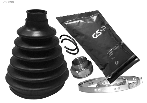 Jeu de joints-soufflets, arbre de commande GSP-BR 780090