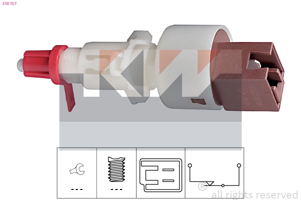 Interrupteur, commande d'embrayage (gestion du moteur) KW 510 157