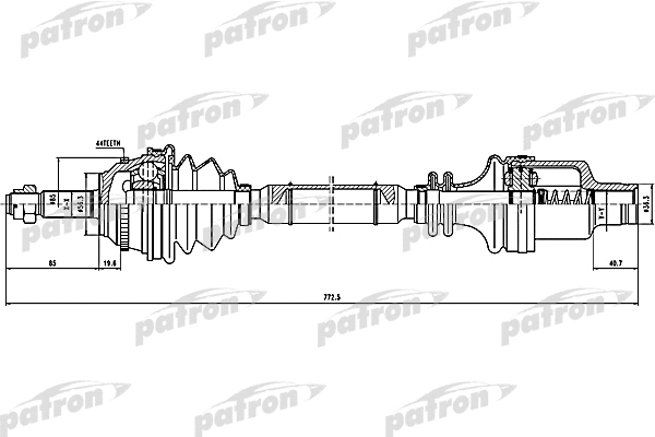 Arbre de transmission PATRON PDS0300