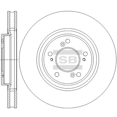 Disque de frein Hi-Q SD4127