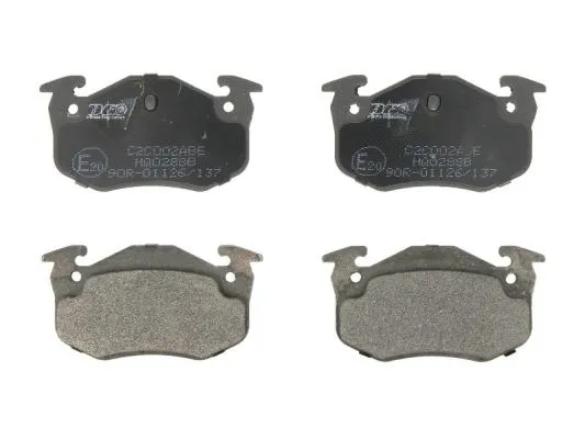 Kit de plaquettes de frein, frein à disque ABE C2C002ABE