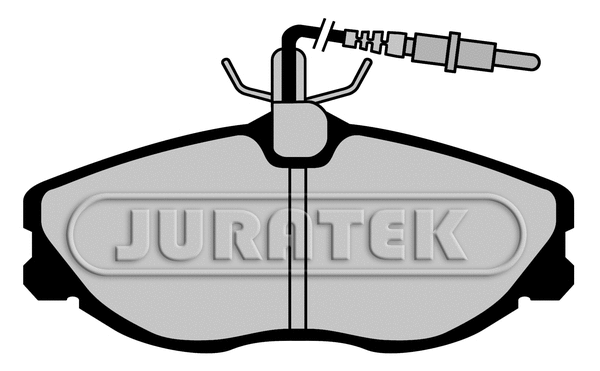 Kit de plaquettes de frein, frein à disque JURATEK JCP1063