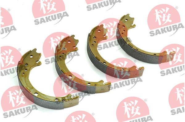 Jeu de mâchoires de frein, frein de stationnement SAKURA 602-00-6600