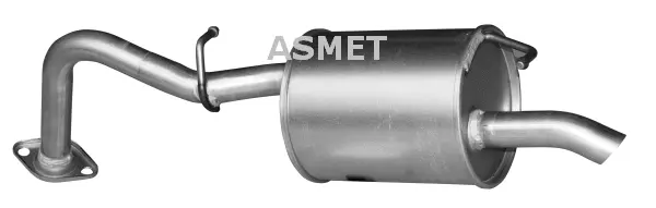 Silencieux arrière ASMET 20.020
