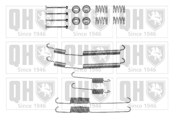 Kit d'accessoires, mâchoire de frein QUINTON HAZELL BFK401