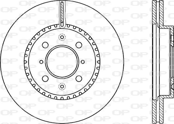 Disque de frein OPEN PARTS BDA2233.20