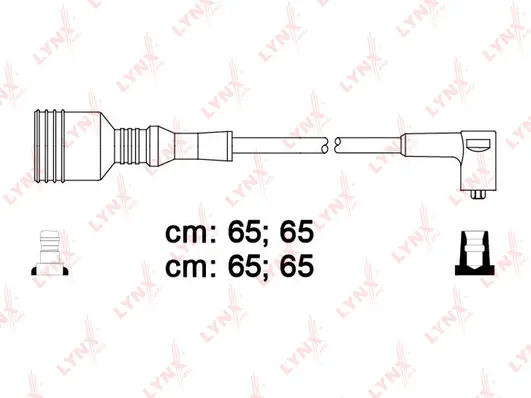 Kit de câbles d'allumage LYNXAUTO SPC1005
