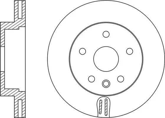 Disque de frein FIT FR0728V