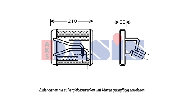 Système de chauffage AKS DASIS 516015N