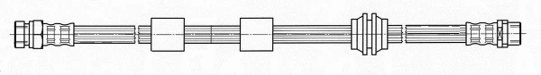 Flexible de frein CEF 512118