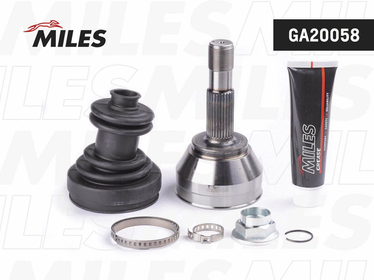 Jeu de joints, arbre de transmission MILES GA20058