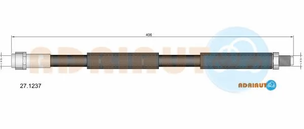 Flexible de frein ADRIAUTO 27.1237