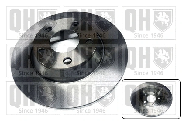 Disque de frein QUINTON HAZELL BDC4578