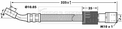 Flexible de frein BORG & BECK BBH7129