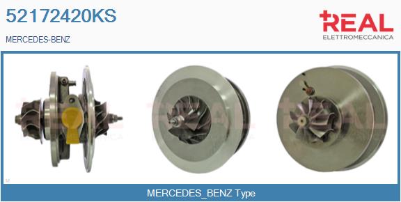 Groupe carter, turbocompresseur REAL 52172420KS