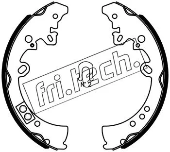 Jeu de mâchoires de frein fri.tech. 1115.317S