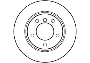 Disque de frein ABTEX BD1240V