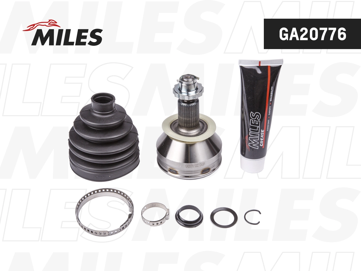 Jeu de joints, arbre de transmission MILES GA20776
