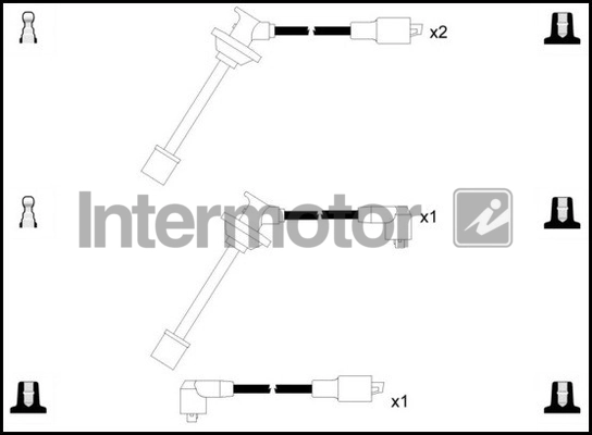 Kit de câbles d'allumage INTERMOTOR 76276