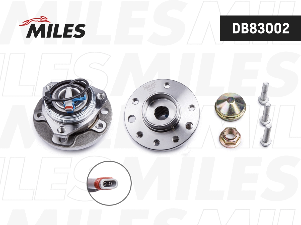 Kit de roulements de roue MILES DB83002