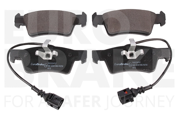 Kit de plaquettes de frein, frein à disque EUROBRAKE 5502224767