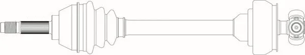 Arbre de transmission GENERAL RICAMBI FI3020