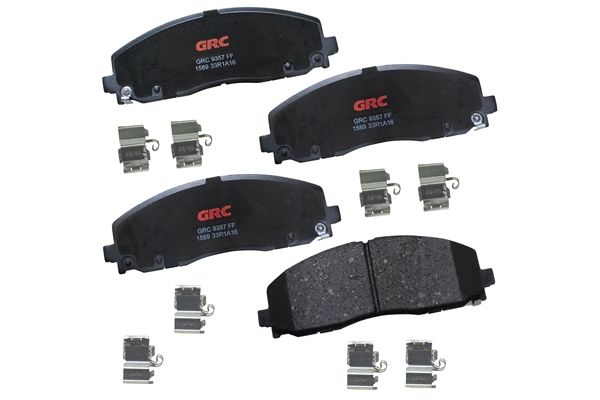 Kit de plaquettes de frein, frein à disque GRC - Ultra Brakes GCD1589