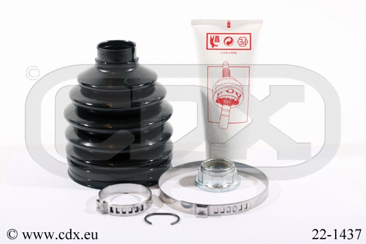 Jeu de joints-soufflets, arbre de commande CDX 22-1437