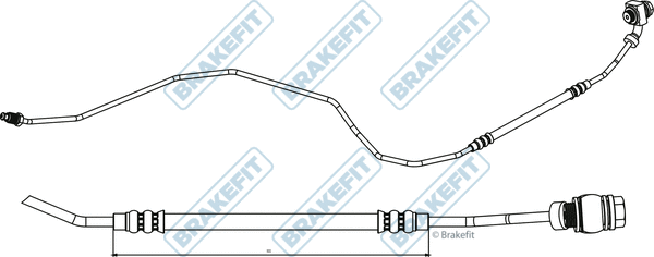 Flexible de frein APEC BHO4303
