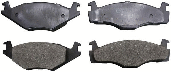 Kit de plaquettes de frein, frein à disque DENCKERMANN B110832