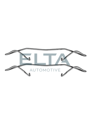 Kit d'accessoires, plaquette de frein à disque ELTA AUTOMOTIVE EA8504