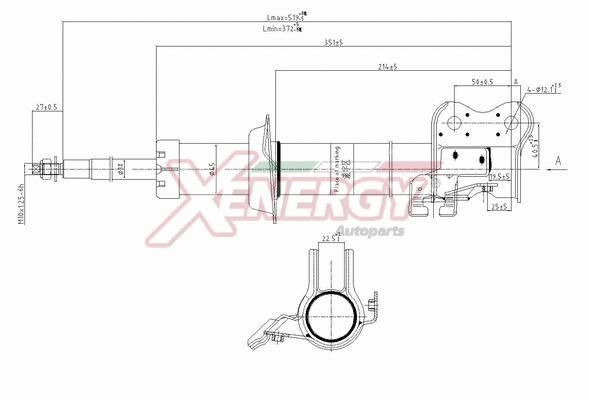 Amortisseur AP XENERGY X080632