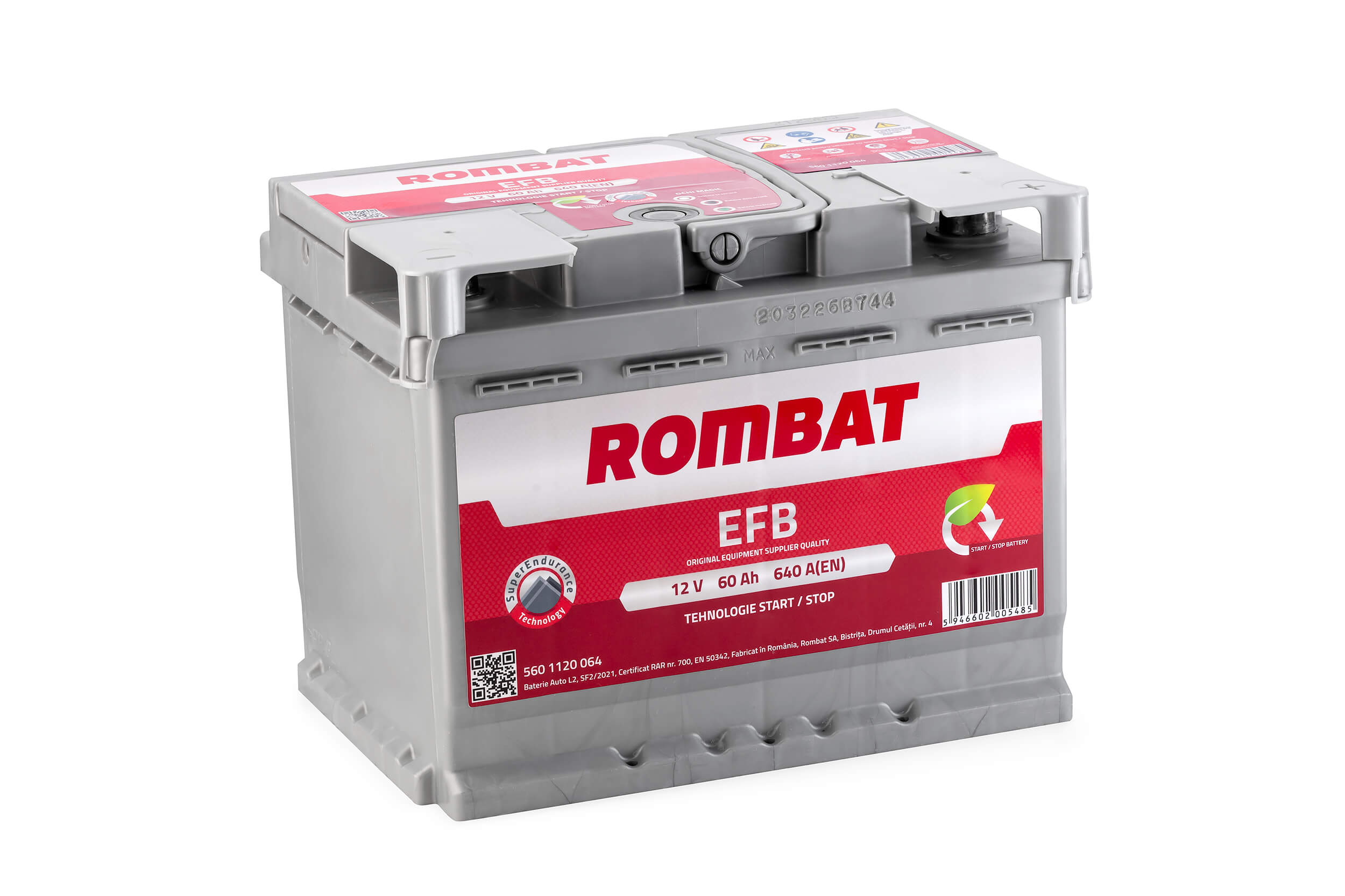 Batterie de démarrage ROMBAT 560 1120 064
