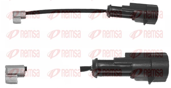 Contact d'avertissement, usure des plaquettes de frein REMSA 001133