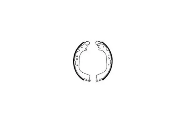 Jeu de mâchoires de frein E.T.F. 09-0365