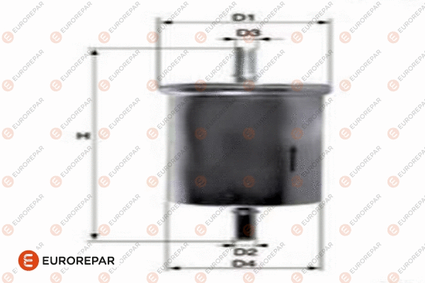 Filtre à carburant EUROREPAR 1682254480